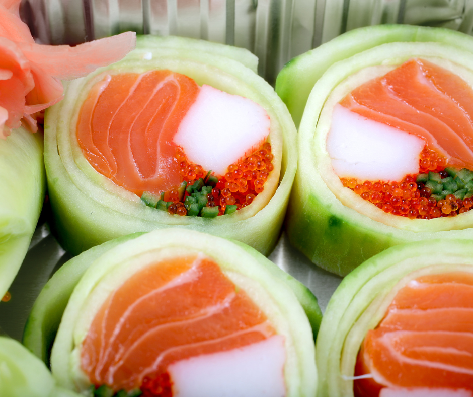 Gurken-Sushi 